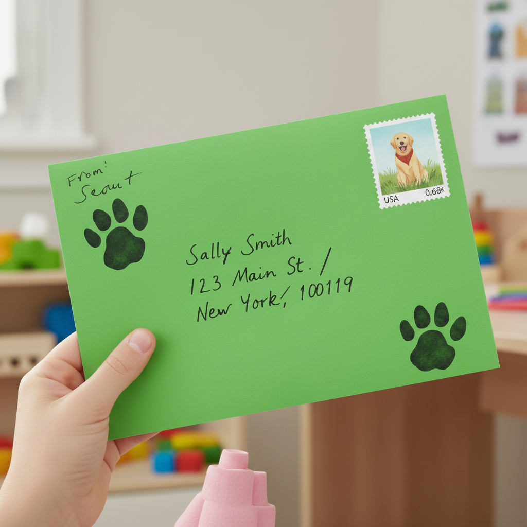 Puppy Pen Pal: Monthly Subscription (1st-2nd Grade Reading Level)