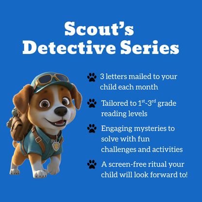 Scout's Detective Series: Monthly Subscription (1st-3rd Grade Reading Level)
