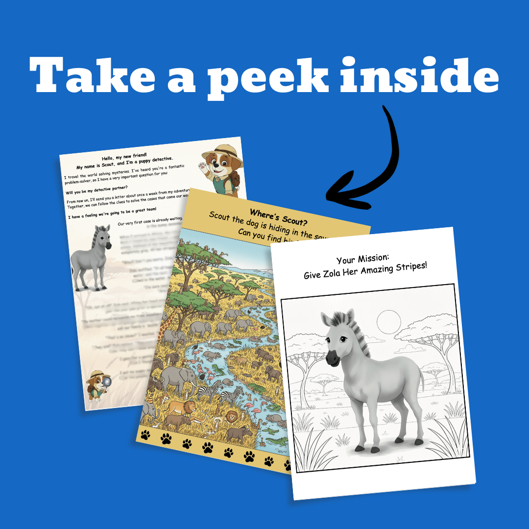 Scout's Detective Series: Monthly Subscription (1st-3rd Grade Reading Level)